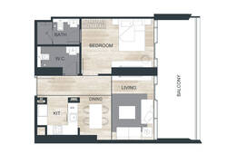 1 bedroom apartment